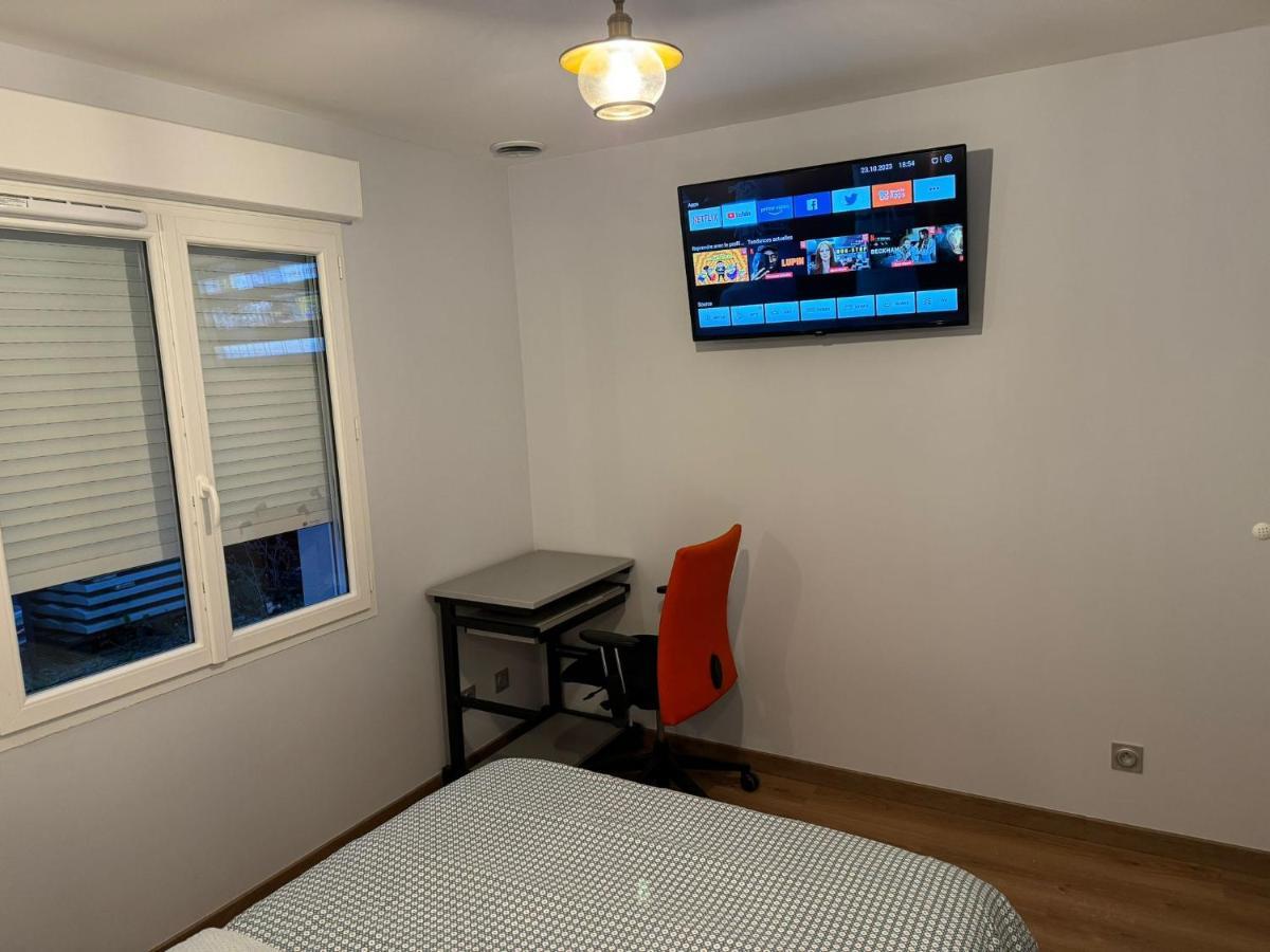 Chambre Privee/Climatisee+Tv /Petit Dejeuner Inclu/Tout Confort Невер Екстериор снимка